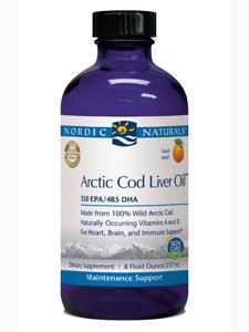 Arctic Cod Liver Oil Orange 8 oz