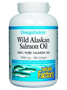 Wild Alaskan Salmon Oil 1000 mg 180 gels