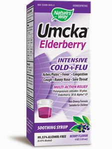 Umcka Elderberry Intensive Syrup 4 oz