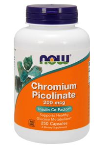 Chromium Picolinate 200 mcg 250 caps