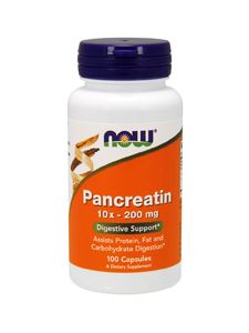 Pancreatin 10X-200 mg 100 caps