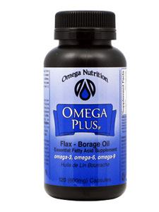 Omega Plus Flax Borage Oil 120 gels