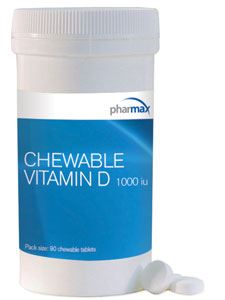 Chewable Vitamin D 1000 IU 90 tabs