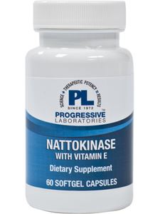Nattokinase with Vitamin E 60 gels