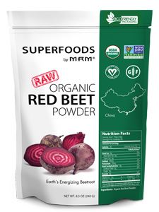 Raw Organic Red Beet Powder 8.5 oz