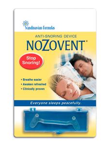 NoZovent Anti -Snoring 2 strip