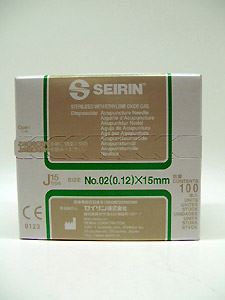 Seirin J -15 Type 12x15 100 ndls