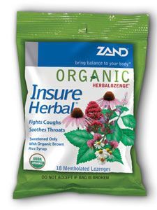 Organic HerbaLozenge Insure 18 loz