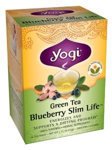 Green Tea Blueberry Slim Life 16 bags