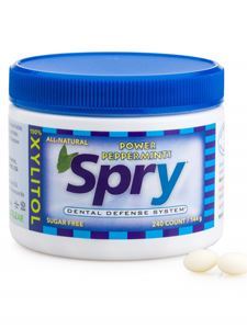 Spry Xylitol Mints Peppermint 240 ct