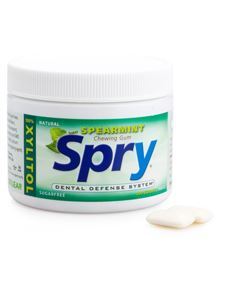 Spry Xylitol Gum Spearmint 100 ct