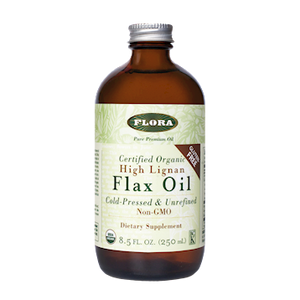 High Lignan Flax Oil Cert Org 17 oz