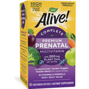 Alive! Complete Prenatal 60 softgels