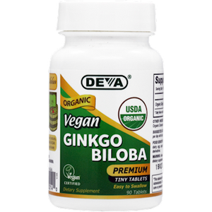 Vegan Ginkgo Biloba Organic 90 tabs