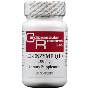 Co-Enzyme Q10 100 mg 30 softgels