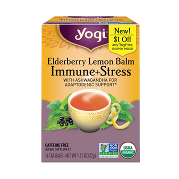 Elderberry Lemon Balm Org 16 tea bags
