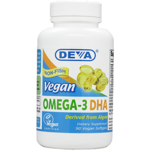 Vegan Omega-3 DHA 200 mg 90 softgels