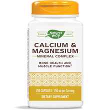 Load image into Gallery viewer, Calcium Magnesium 250 caps