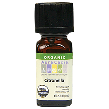Citronella Organic Essential Oil .25 oz