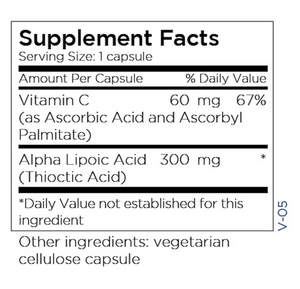 Alpha Lipoic Acid 300mg 90 caps