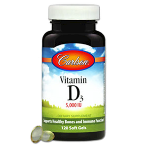 Vitamin D3 125 mcg 120 softgels