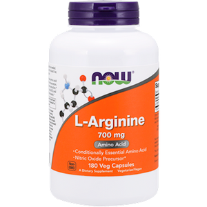 L-Arginine 700 mg 180 vegcaps