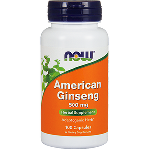 American Ginseng 500 mg 100 caps