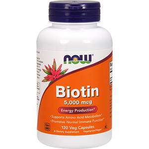 Biotin 5,000 mcg 120 vcaps