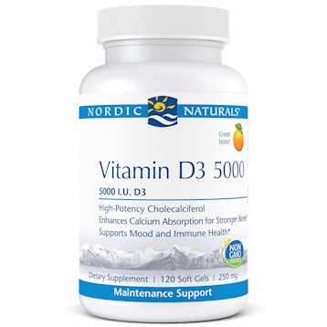 Vitamin D3 5000 IU 120 gels