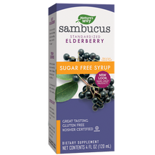 Load image into Gallery viewer, Sambucus Sugar Free Syrup 4 oz