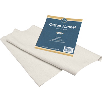 Cotton Flannel for Castor Oil 1 pack
