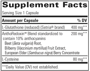 Glutathione Cell Defense 60 vegcaps