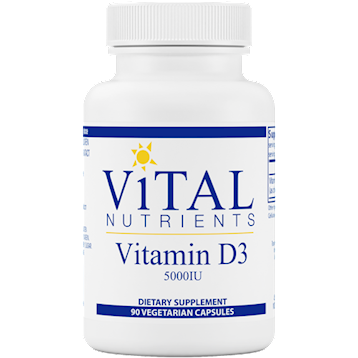 Vitamin D3 5000 IU 90 vegcaps