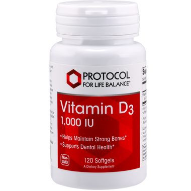 Vitamin D3 1000 IU 120 gels
