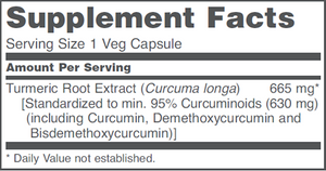 Curcumin 665 mg 60 vegcaps