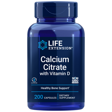 Calcium Citrate with Vit D 200 vegcaps