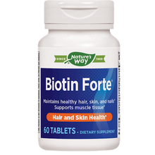 Load image into Gallery viewer, Biotin Forte 5 mg without Zinc 60 tabs