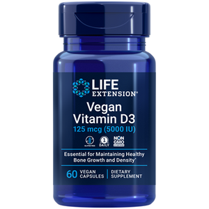 Vegan Vitamin D3 125 mcg 60 vegcaps