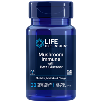 Mushroom Immune w BetaGlucans 30 vegcaps