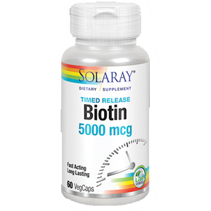 Biotin 5000 mcg TR 60 vegcaps