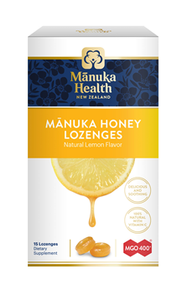 Manuka Honey & Lemon 15 Lozenges