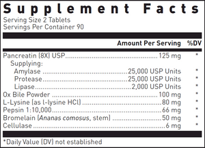 Ultrazyme 180 tabs