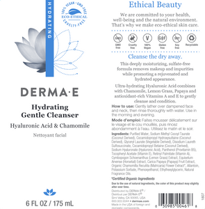 Hydrating Gentle Cleanser 6 oz