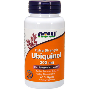 Ubiquinol Extra Strength 200 mg 60 gels