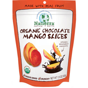 Chocolate Mango Slices Organic 1.5oz