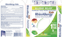 Load image into Gallery viewer, RhinAllergy Kids Pellets 3 tubes