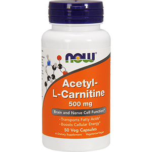 Acetyl-L Carnitine 500 mg 50 vcaps