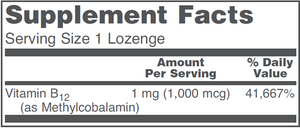 Methyl B12 1000 mcg 100 loz