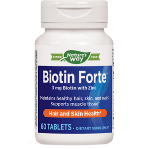 Biotin Forte 3 mg with Zinc 60 tabs