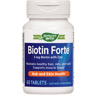 Biotin Forte 3 mg with Zinc 60 tabs